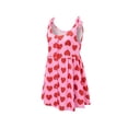 thumbnail image 2 of Niceyoeuk Women Cami Nightgown Sleeveless Heart Print Strappy Nightdress, 2 of 9
