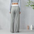 thumbnail image 5 of Liacowi Women Juniors Cargo Pants Baggy Hippie Drawstring High Rise Harajuku Trousers Tie Waisted Casual Lightweight Joggers Streetwear, 5 of 9