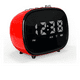 thumbnail image 1 of Reloj Despertador Portátil Retro Recargable Digital Con Bocina Bluetooth Xtellar rojo, 1 of 4