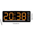 thumbnail image 4 of Multifunction LED Digital Alarm Clock with Temperature Display​​ - ​​Auto-DST Adjustment & Dual Power (USB/Battery)​​ | ​​Adjustable Brightness Night Light​​ for Bedroom/Office, 4 of 6