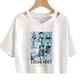thumbnail image 3 of taylor swift Vol90s yk2 Hada grunge crop top Mujer Moda Coreana Gótica trashy Estética tee, 3 of 5