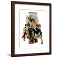 thumbnail image 1 of Home from Vacation, September 13,1930, Framed Art Print Wall Art by Norman Rockwell Sold by Art.Com, 1 of 5