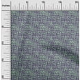thumbnail image 2 of oneOone Cotton Poplin Blue Fabric Geometric Sewing Fabric By The Yard Printed Diy Clothing Sewing Supplies 42 Inch Wide, 2 of 4