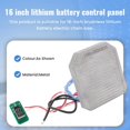thumbnail image 4 of 2X 36V Brushless Electric Chain Saw Chain Saw Protection Board 16 Inch Lithium Battery Electric Chain Saw Control Board, 4 of 8