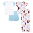 thumbnail image 2 of Disney Princess Girls Short Sleeve and Pant Pajama Set, Sizes 4-10, 2 of 2