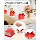 thumbnail image 3 of Paquete de 60 bolsas pequeñas de regalo con asas, bolsas de regalo con cinta de lazo, bolsas de papel de regalo a granel para boda, 3 of 4