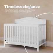 Graco Paris 4-in-1 Convertible Baby Crib, White