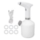 thumbnail image 1 of Regadera eléctrica de 900ml, botella pulverizadora recargable de gran capacidad, planta doméstica, señor blanco, 1 of 10