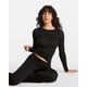thumbnail image 5 of Pantalones de Pijama de Pierna Ancha para Mujer SOULVOR en Modal Negro Talla M, 5 of 5