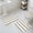 Beige, variant on Orange Stripes Bath Mat 3 Piece Bathroom Rug Set, Simple Orange White Texture Non Slip Bath Rug Contour Mat and Toilet Lid Cover, Absorbent Shower Mats Soft Bath Rugs and Mats Sets