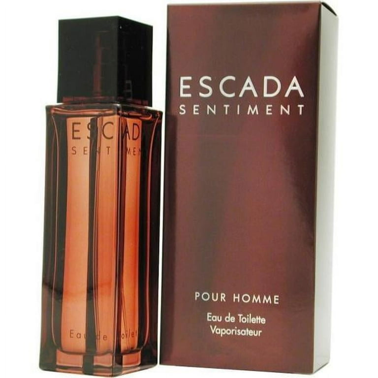 Escada Sentiment Pour Homme 2.5 oz 75 ML Eau De Toilette Discontinued Walmart