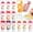12PCS-Dawn, variant on Cream Glue, 12PCS 50g Whipped Cream Glue Kit with 18PCS Piping Tip, DIY Phone Case Kit for Decoration Craft for Birthday, Christmas(Dawn)
