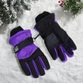 thumbnail image 3 of Kids Waterproof Winter Gloves Warm Snow Gloves Boys Girls Ski Gloves Toddler Mittens Windproof, 3 of 8