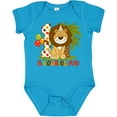thumbnail image 3 of Inktastic Cute Lion 1st Birthday Boys Baby Bodysuit, 3 of 5