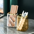 thumbnail image 4 of Organisateurs de Maquillage de Luxe Boîte de Rangement pour Pinceaux Cosmétiques de Bureau Étui à Stylos de Bureau Organisateur de Pinceaux de Maquillage Support pour Rouges à Lèvres et Articles Divers, 4 of 6