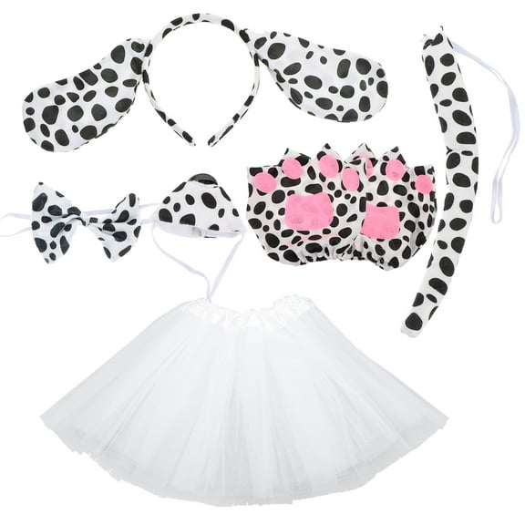 GAXIRE Dog Ear Headband for Cosplay and Stage Performance, Assorted Colors, Comfortable Pet Costume Accessory 1 Set