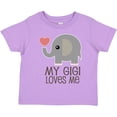 thumbnail image 3 of Inktastic My Gigi Loves Me Grandchild Boys or Girls Toddler T-Shirt, 3 of 5