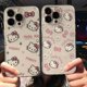thumbnail image 2 of Sanrio Hello Kitty KT Funda con lazo para Samsung Galaxy A34 5G A55 A35 S24 Ultra S22 Note 20 A54 A13 Funda de silicona, 2 of 5