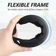 thumbnail image 2 of Motorcycle Goggles Kids,2 Pack Dirt Bike ATV Motocross Ski Goggles, Off Road Riding Racing Glasses for Child, Anti-UV Dust Airsoft Glasses for Men Women Youth Adult ( Black Frame/Color+clear Lens ), 2 of 7