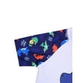 thumbnail image 4 of GXFC Kids Boys Summer Swimsuit Big Boys Short Sleeve Dinosaur Print Top+Short Pant Bathing Suit Children Boys Casual Swim Cover Up Swimwear Beachwear 2Pcs 2-12T, 4 of 6