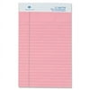 Sparco Colored Pads Jr.Legal Rule 50 Shts 5"x8" 12 Pd/DZ Pink 01071