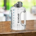 thumbnail image 5 of Tnarru Water Jug, Water Bottle with straw, Large Capacity Lockable Lid Gallon Water Jug, Drinking Cup, for Activity Bike Hiking Camping clear 1700ml, 5 of 9