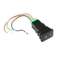 thumbnail image 4 of Interruptor de luz antiniebla, CC 12 V, 4 cables, interruptor de luz antiniebla encendido y apagado de alta capacidad, 4 of 12