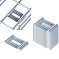 thumbnail image 2 of Heavy Duty Metal Wire Duct Clamp Fixing Holder For Secure Electrical Installation And Organization 30PCS, 2 of 6