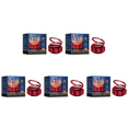 thumbnail image 1 of Calentador Molecular Cinético para Coche Difusor Fragancia Radiador Vibración Solar Rojo, 1 of 5