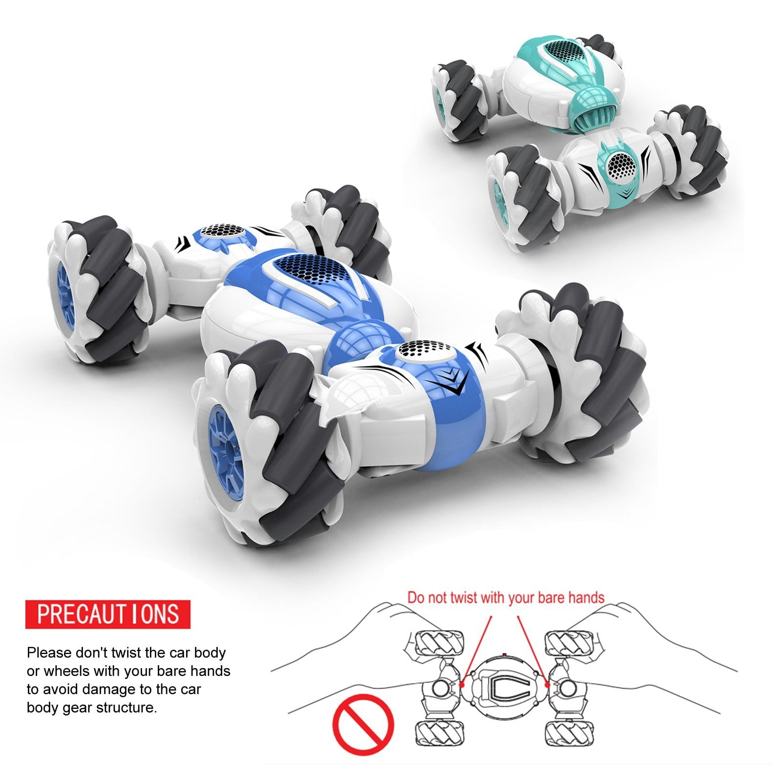 RC Stunt Car 2.4GHz 4WD Remote Control Gesture Sensor Electric Toy