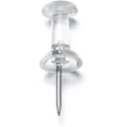 thumbnail image 4 of Poster Pins for Bulletin Board Photos 100pcs Transparent Pins, 4 of 4