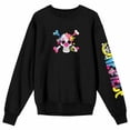 thumbnail image 5 of One Piece Live Action Colorful Straw Hat Crew Logo Crew Neck Long Sleeve Adult Sweatshirt-3XL, 5 of 7