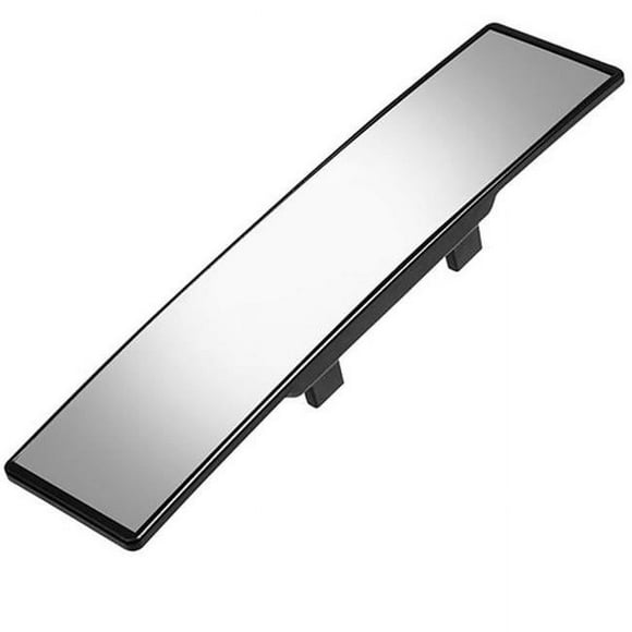 Fresh Fab Finds FFF-GPCT3493 11.4 in. Interior Clip-On Curve Convex Panoramic Anti-Glare Rear View Mirrors with Wide Viewing Range for Cars SUVs Trucks Vehicles