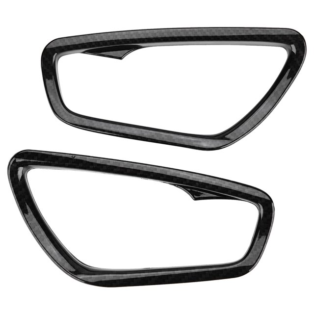 Manija de puerta interior BuyWeek 4 piezas Honda Civic 2016-2017 Negro ABS