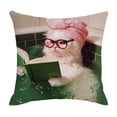 thumbnail image 2 of Tuvgenk Machine Washable Linen Pillow Cover 18x18 Inch, Soft Decorative Throw Pillow Covers with Zipper for Couch Living Room Bedroom Indoor Outdoor Use, 2 of 6