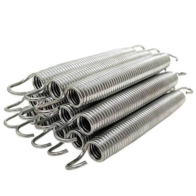 60Pack 6.5Inch Trampoline Spring Steel Replacement Kit for Extra Bounce Trampoline Accessories Silver