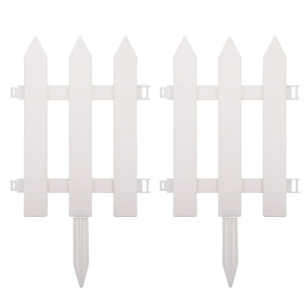 Fence Garden Picket Border Lawn Edging Panels Landscape Decorative