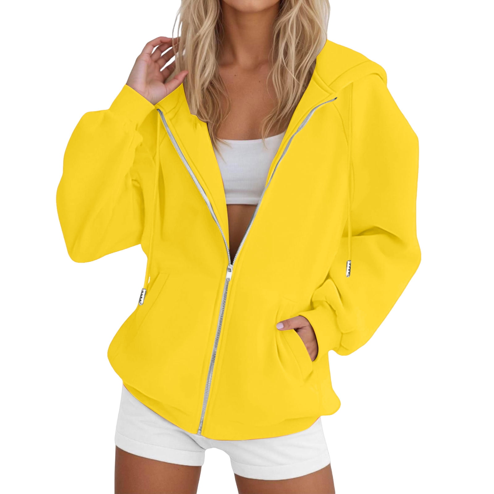 UAYOTSE Womens Zip Up Hoodies 2025 Oversized Hoodie for Women