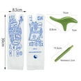 thumbnail image 7 of Gazechimp Reflexology Socks Breathable with Zones Marked Soft Acupoint Schematic Socks 30cmx8.5cm, 7 of 7