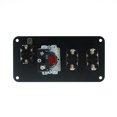 thumbnail image 4 of Panel de interruptor basculante de 4 grupos Cola Panel de Interruptor de Encendido LED de Coche de 12 V, 4 of 8