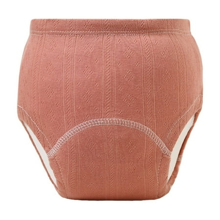 Tiijoy Girls Leakproof Diaper Training Undies Baby Cotton Underwear Panty, Sizes 12-24