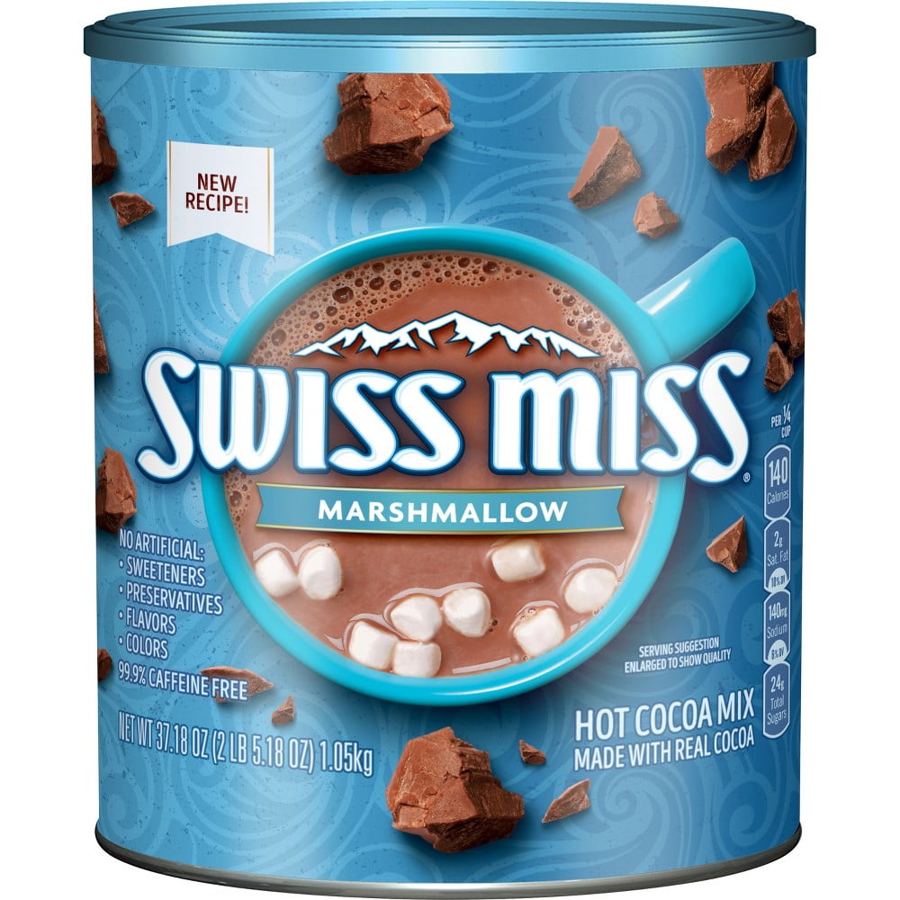 Swiss Miss Hot Cocoa Mix Canister