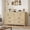 Original wood color (AB box), variant on Spacious 7 Drawer Dresser for Bedroom – 54" Wide Freestanding Wooden Storage Chest with Adjustable Feet – Vertical Closet Organizer for Living Room, Entryway, Hallway – Original Wood Color (AB box)