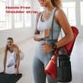 thumbnail image 6 of FitRx Voyager Water Bottle, Half Gallon Water Jug with Neoprene Sleeve, Storage Pocket and Carry Strap, 68oz, 6 of 11