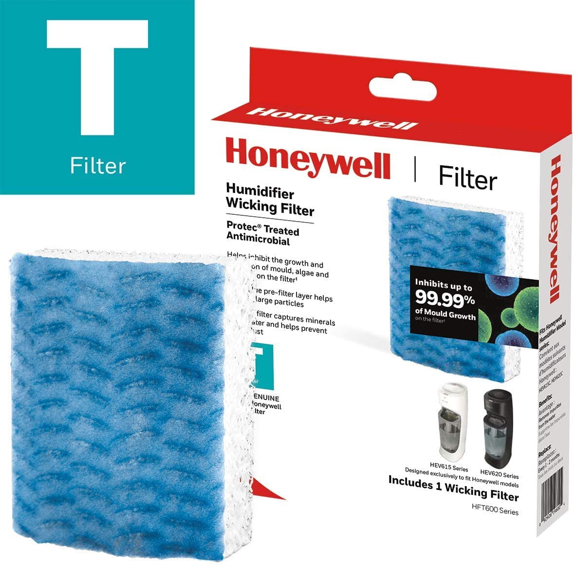 HONEYWELL Certified Honeywell HFT600PFC Humidifier Replacement Wicking