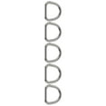 thumbnail image 1 of 5 piezas de anillos en D de acero inoxidable 316, hebilla semicircular sin costuras, accesorios de hardware, 6 x 33 x 30 mm, 1 of 12