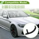 thumbnail image 3 of Cubierta de recorte de manija de panel de puerta del lado del pasajero delantero para BMW X5 F15 F85 2014-2018, cubierta de manija de puerta interior, número 51417292243, negra, 1 juego, 3 of 6