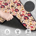 thumbnail image 3 of Disketp gold Skull Guitar record for Crystal Velvet Car Mats Four-Piece Set,All-Season Automotive Protection, Vehicles, Cars, Trucks, and SUVs,Anti-Slip Design, 3 of 7