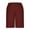 Wine, variant on Womens Bermuda Shorts Lounge Wide Leg Loose Shorts with Pockets Casual Knee Length Pajamas Pants Home Wear Wine, S