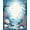 Blue, Pattern 4, variant on ODIKA 5'x7' Machine Washable Non-Slip Area Rug, Maritime Compass Rose with Reef Garden Accents High Traffic Rug, Blue, 212344